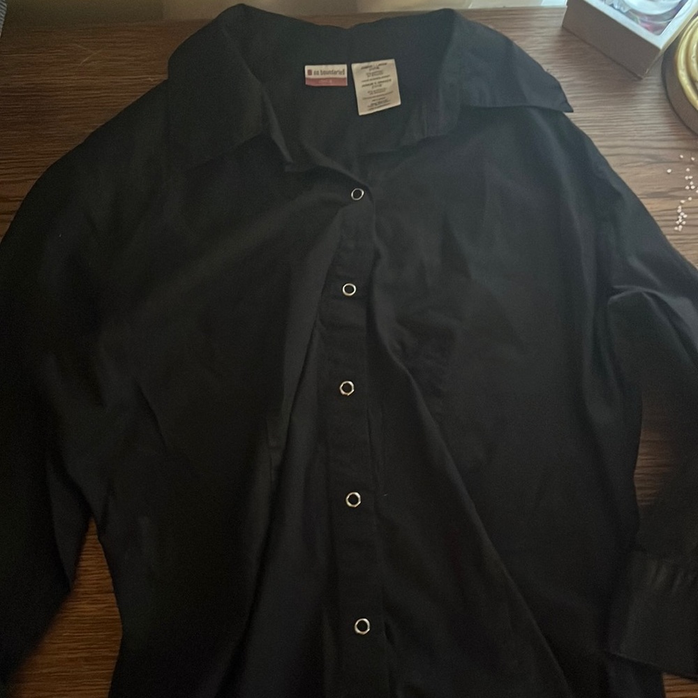 No boundaries - Buckle long sleeve button up